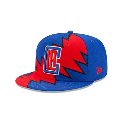 Blue Los Angeles Clippers Hat - New Era NBA Flash 9FIFTY Snapback Caps USA2586091